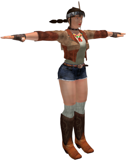 Download Zip Archive - Michelle Chang Tekken Tag (750x650), Png Download