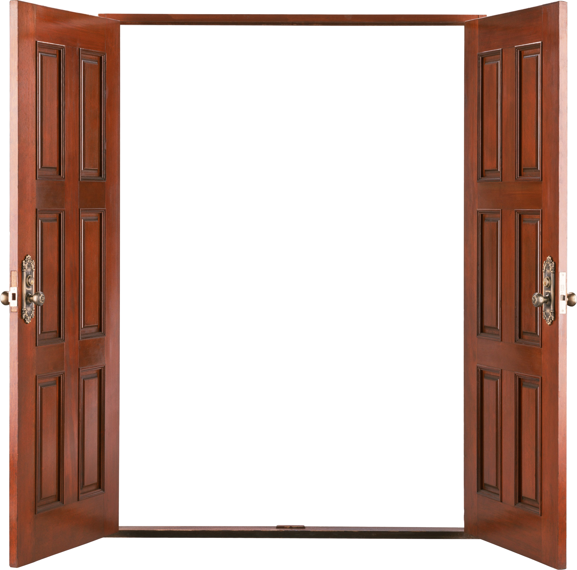 Open Door Png - Open Wooden Door Png (1920x1897), Png Download