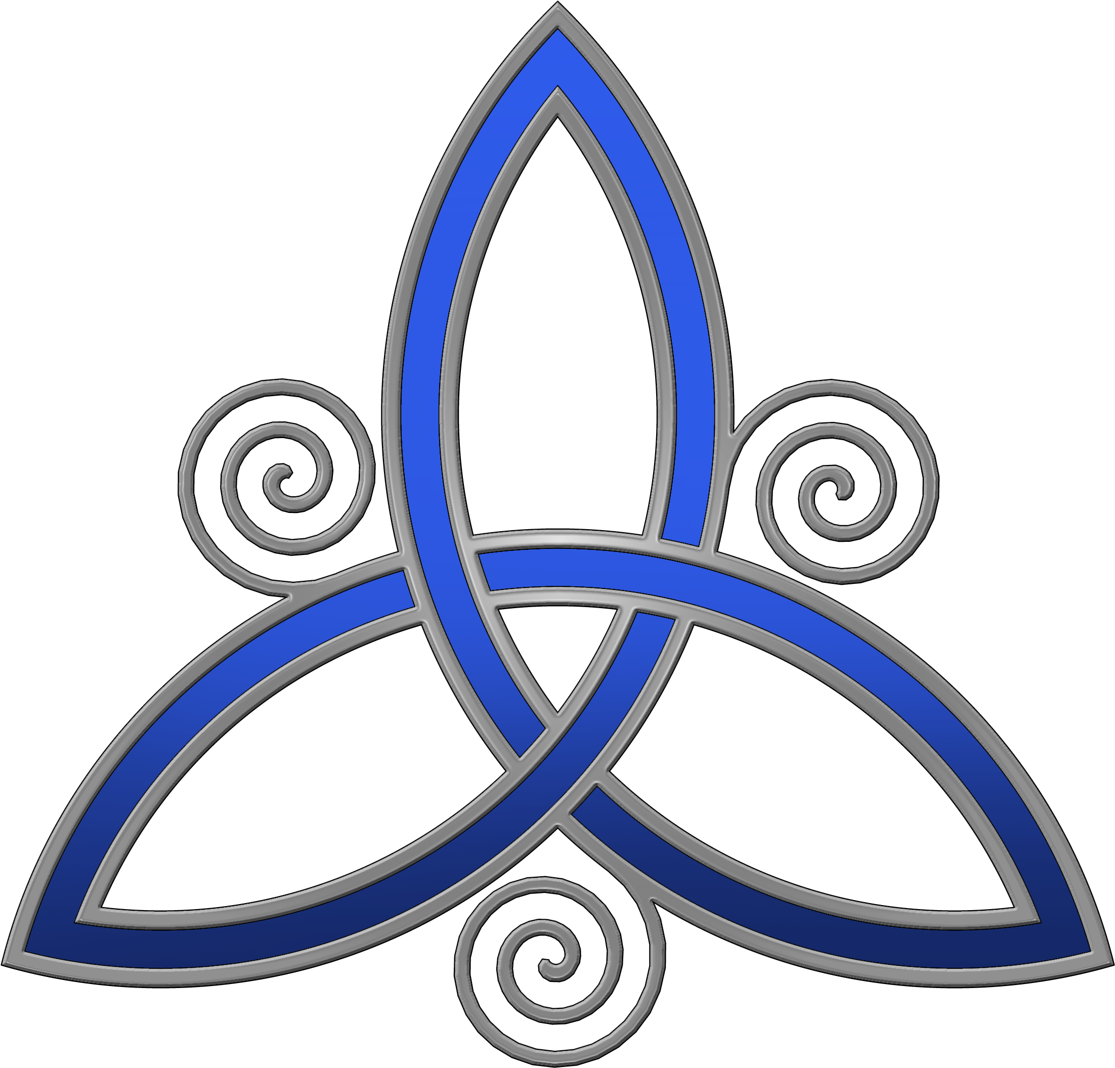 Blue Celtic Symbol For Son Tattoo Png - Symbol That Represents Future (2550x2550), Png Download