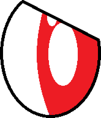 Angry Eye - Agk Eye Png (330x388), Png Download