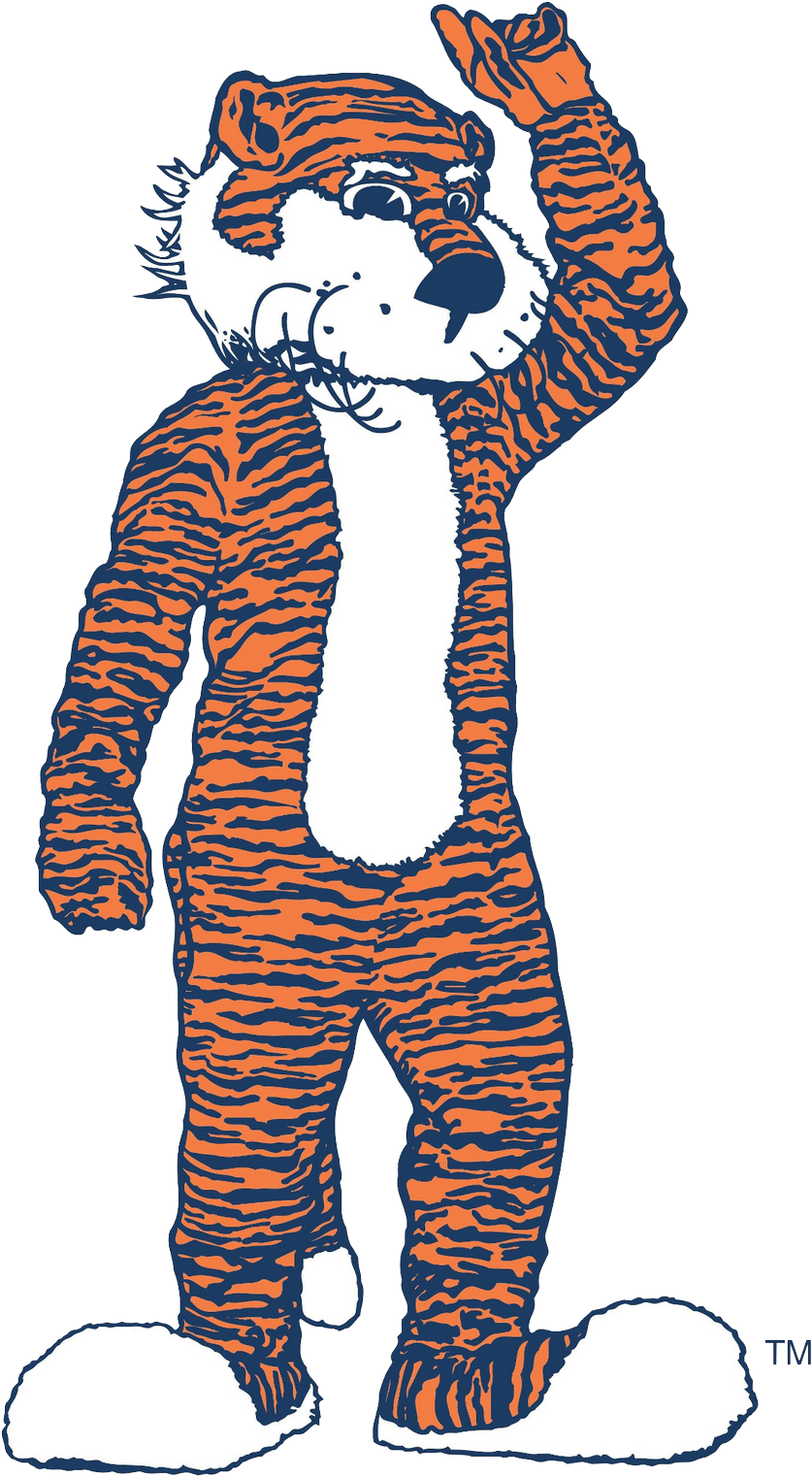 Sponsored Links - Clemson Tiger Mascot Cartoon (864x1600), Png Download