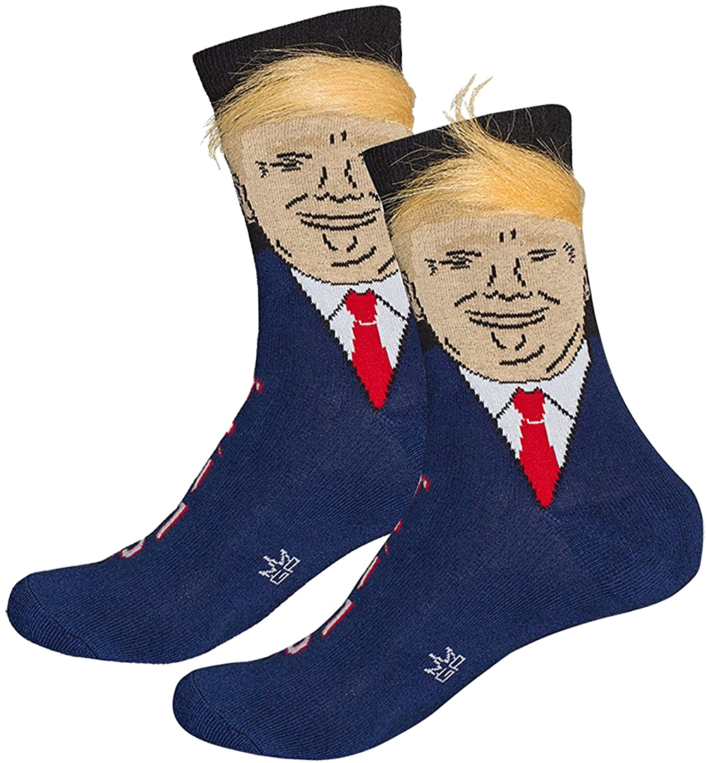 Socks Transparent Image - Trump Socks (1001x1296), Png Download