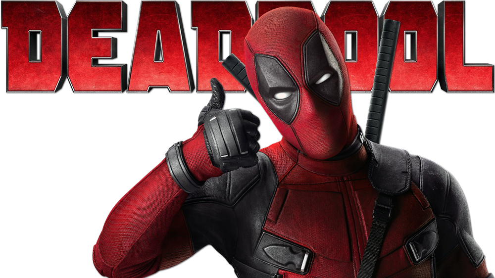 Deadpool Transparent Download - Deadpool 2 Movie Title (1000x562), Png Download