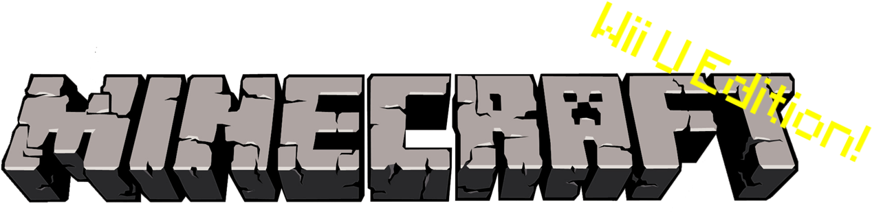 Minecraft Wii U Edition Logo - Minecraft Creeper Talking Plush K1673789 (1329x457), Png Download
