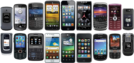 Cell Phone Png - Evaluation Of Cell Phones (600x305), Png Download