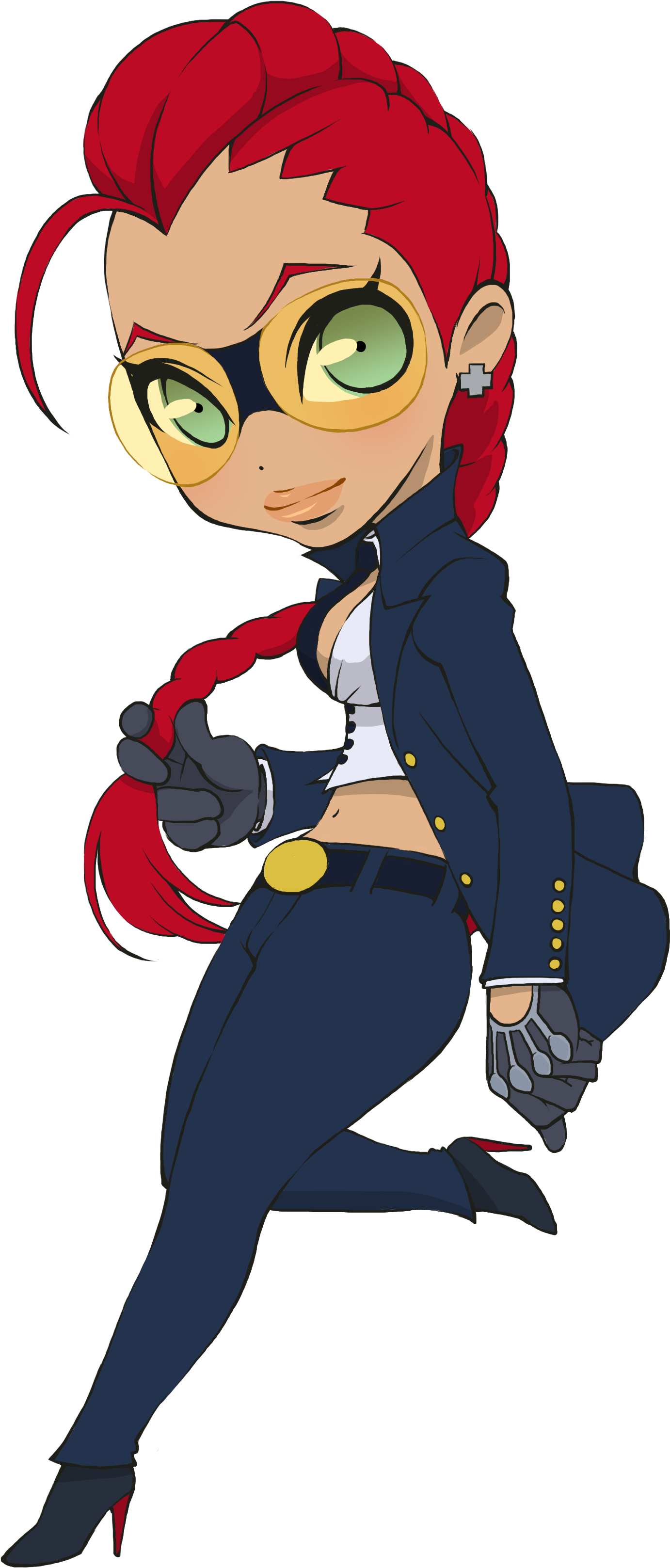 Cviper Ultra Sf4 Chib - Super Street Fighter 4 Chibi (2894x4093), Png Download