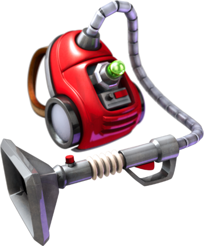 398px-poltergust 5000 - Aspiradora De Luigi's Mansion (398x479), Png Download