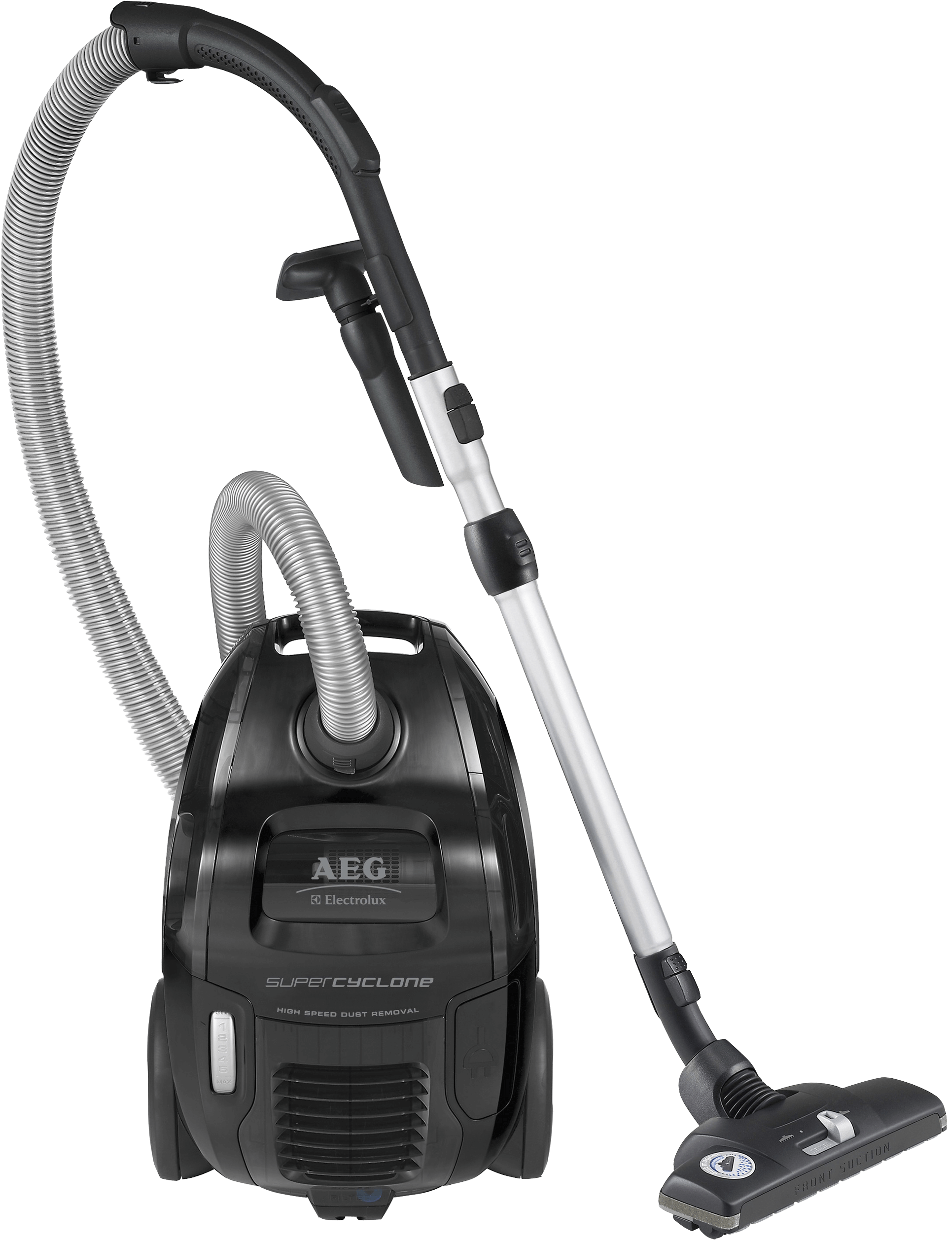 Black Vacuum Cleaner Png Image - Aspiradora Aeg Super Cyclone (2010x2600), Png Download