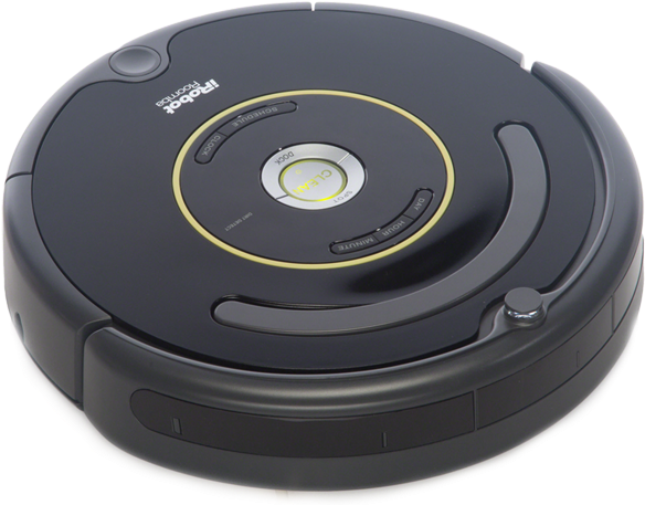 Robotic Vacuum Cleaner Png Clipart - Vacuum Cleaner (600x480), Png Download