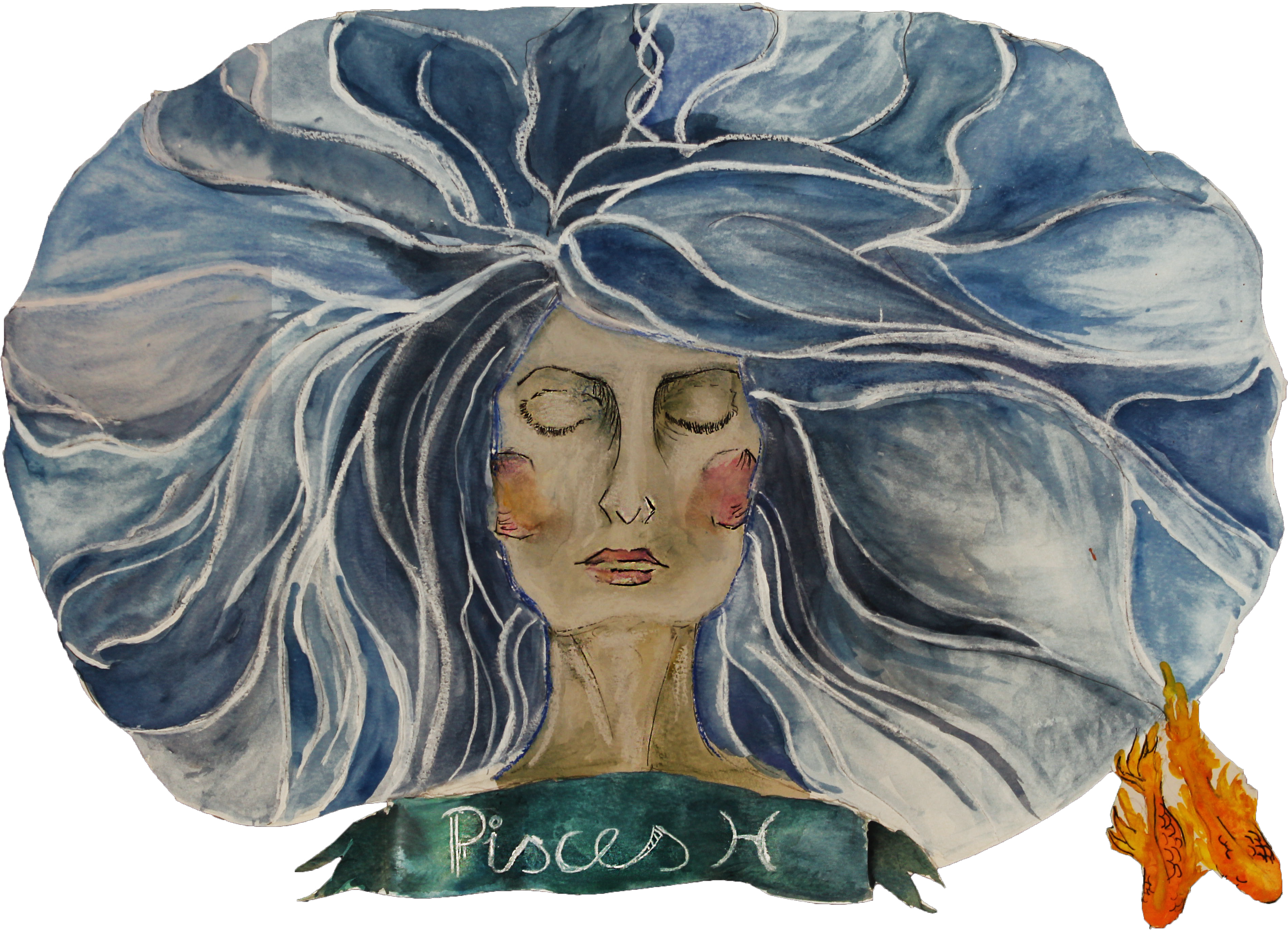 Pisces - Illustration (4144x2800), Png Download
