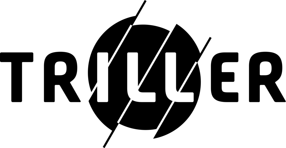 Triller Logo Black (1000x520), Png Download