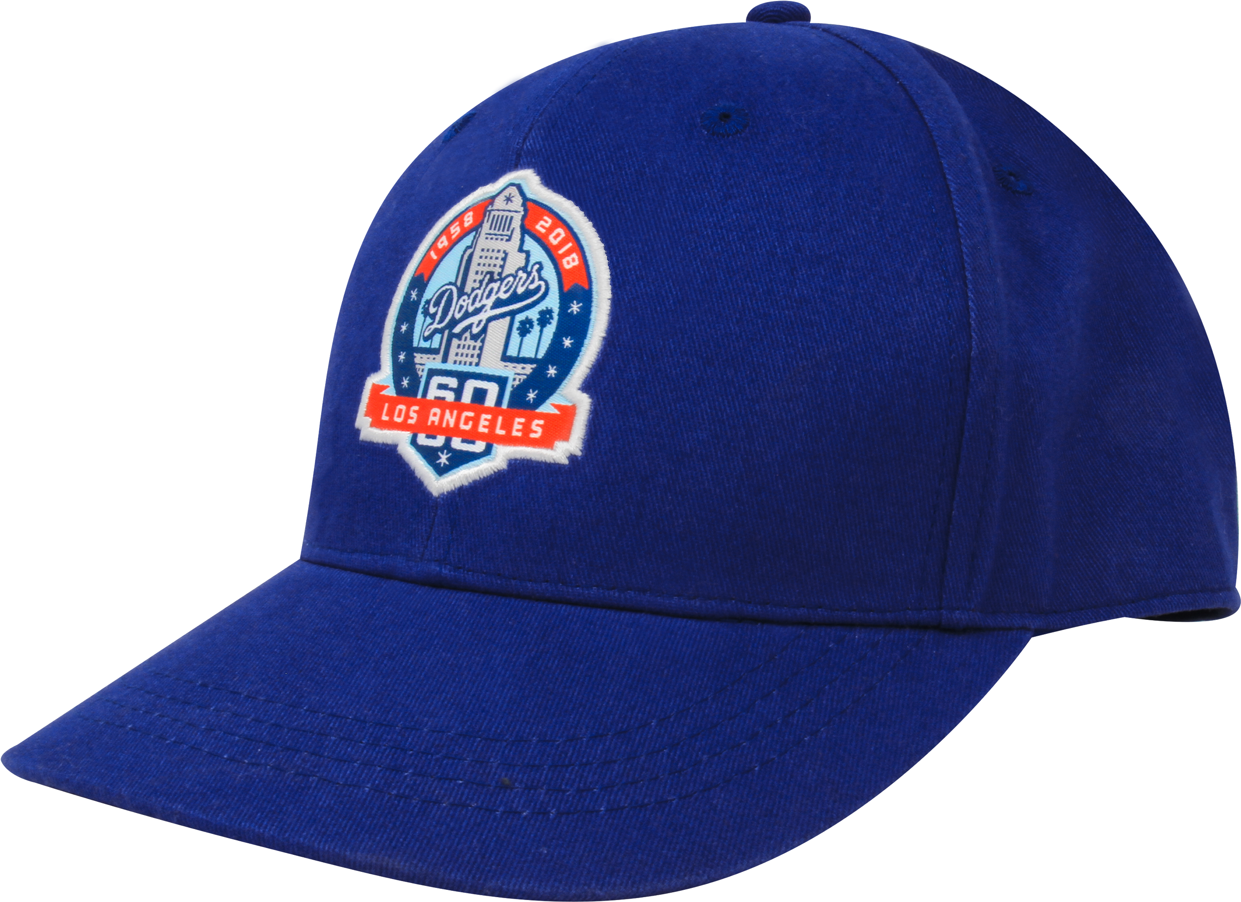 The Los Angeles Dodgers Will Give Away A 60th Anniversary - Baseball Cap Blue Jays (2608x2608), Png Download