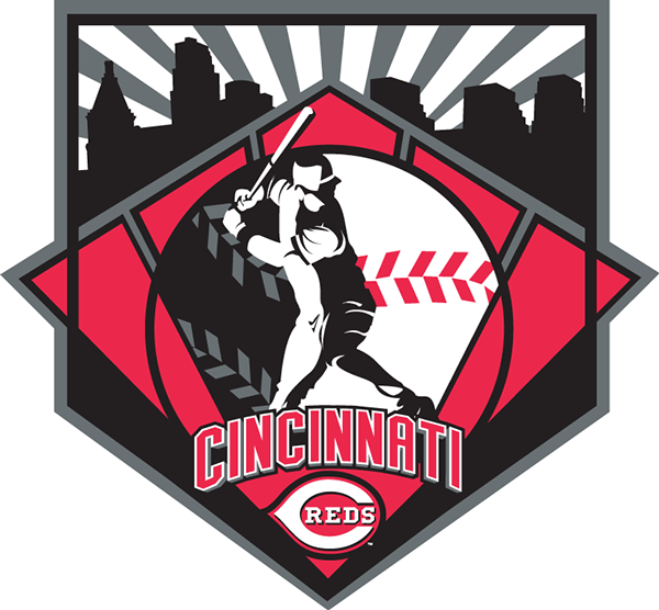 The Cincinnati Reds, Supplemental Branding Brand Identity, - Cincinnati Reds (600x556), Png Download