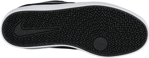 Nike Black Sb Check Skateboarding Shoe Nike Black Sb - Shoe (500x500), Png Download