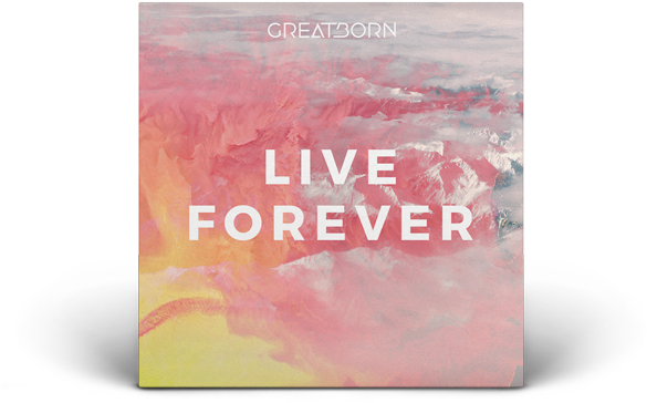 Live Forever Single - Visual Arts (1000x500), Png Download