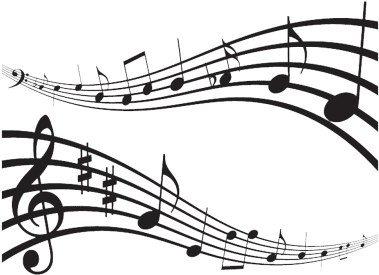 Music Note Line Tattoo (400x300), Png Download