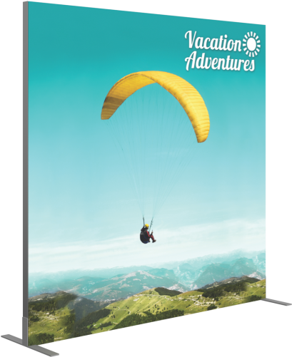 8ft X 4ft Vector Frame Rectangle 04-r Display With (500x500), Png Download