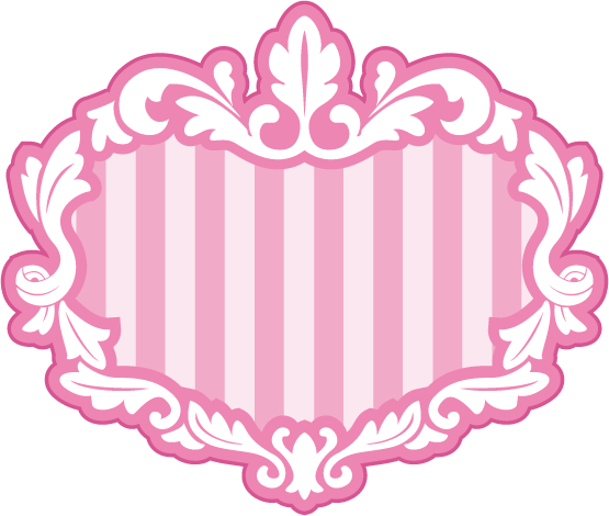 Pink Circle Frame Png (555x470), Png Download