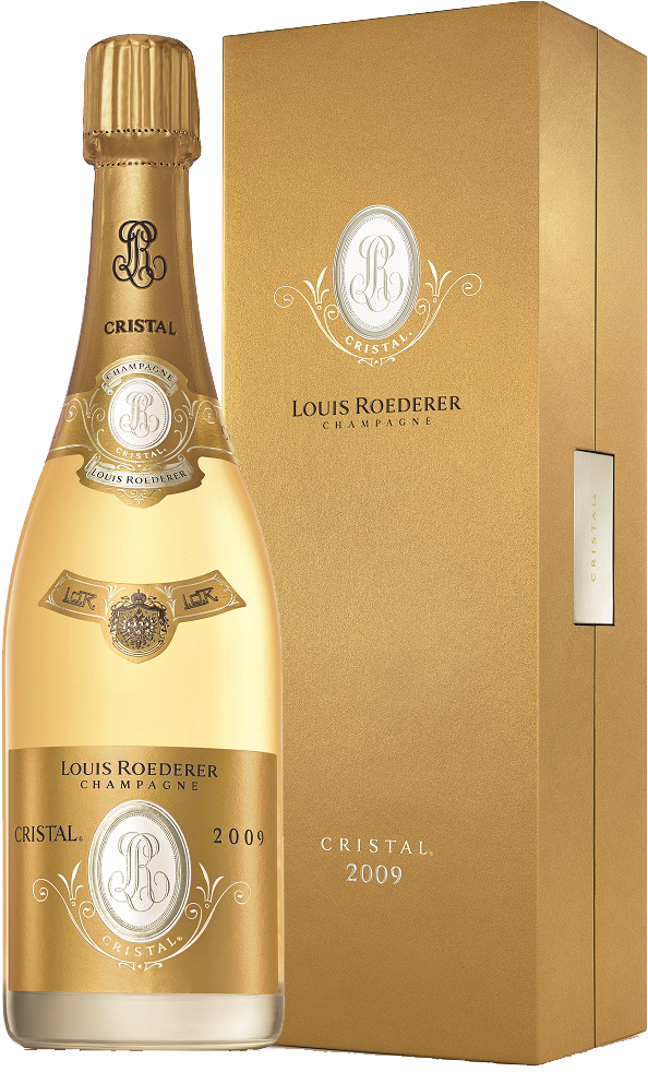 Louis Roederer Cristal Brut 2009 Champagne (616x1010), Png Download