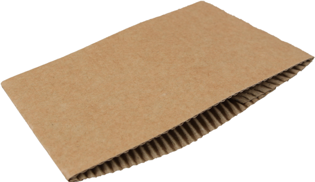 Cup Sleeve , Paper, Brown - Construction Paper (640x640), Png Download