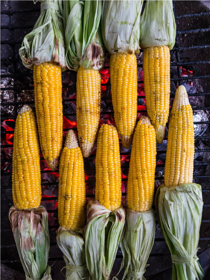 Corn On The Bbq ©aico Lind Web - Corn Kernels (1920x1080), Png Download