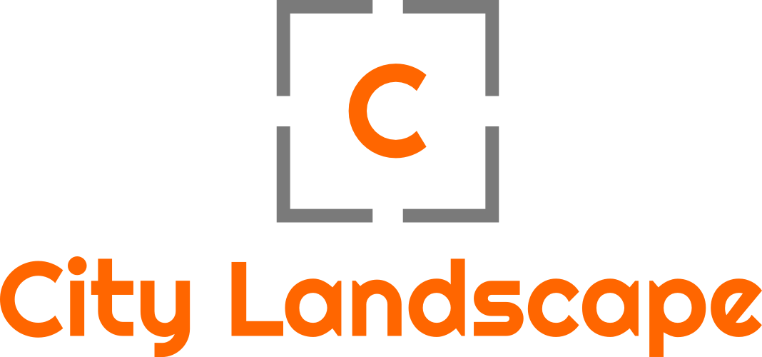 City Landscape Logo (1068x500), Png Download