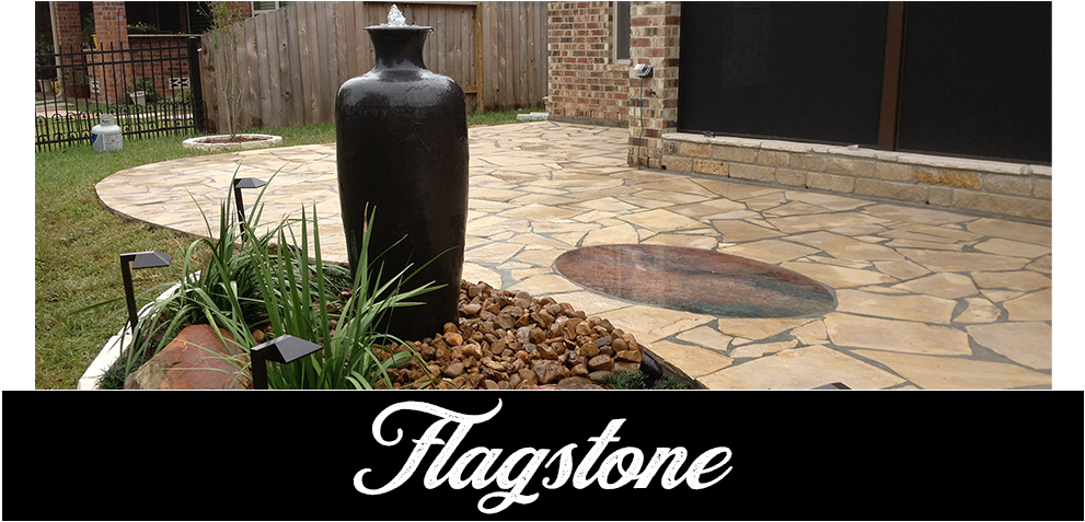 Flagstone Patios, Flagstone, Flagstone Walkways, Flagstone - Granite (1000x495), Png Download
