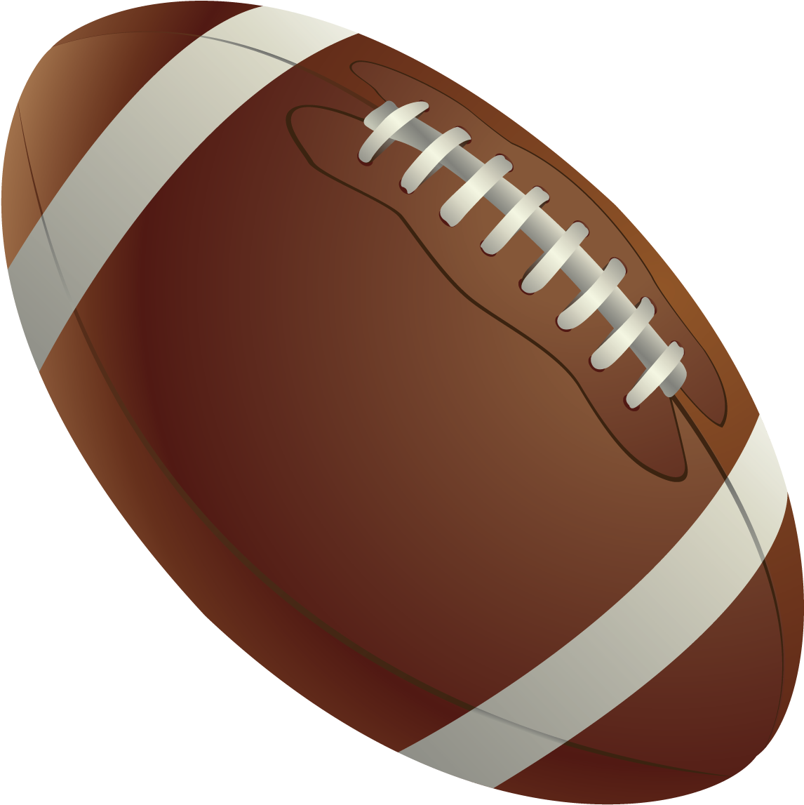American Football Ball Png - Kick American Football (1500x1500), Png Download