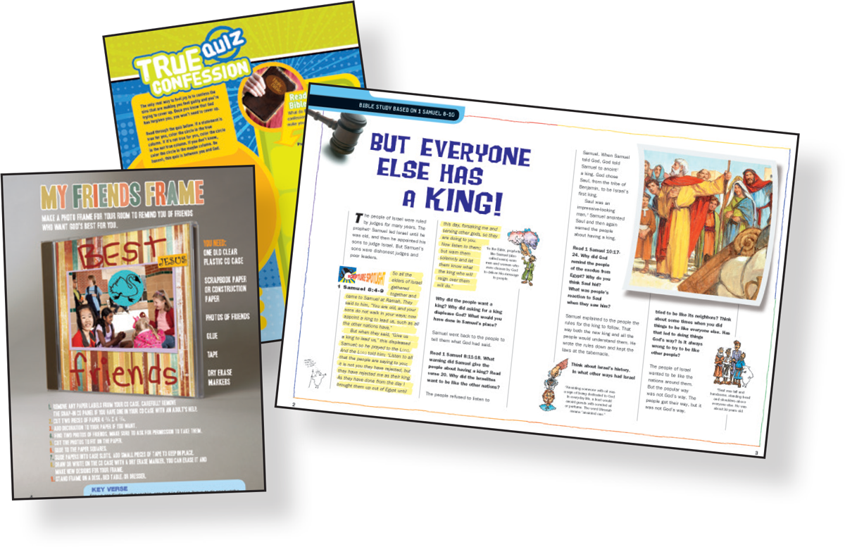 Sunday School Lessons For Kids Bible In Life Upper - Flyer (1200x777), Png Download