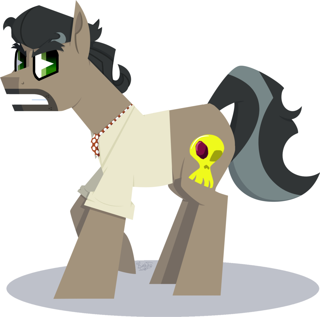 Binkyt11, Derpibooru Exclusive, Doctor Caballeron, - Cartoon (1033x1024), Png Download