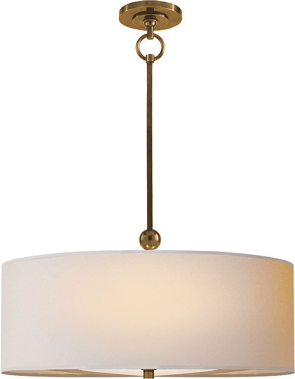 Reed Hanging Light Circa Lighting 22”d X - Hanging Lights (585x752), Png Download