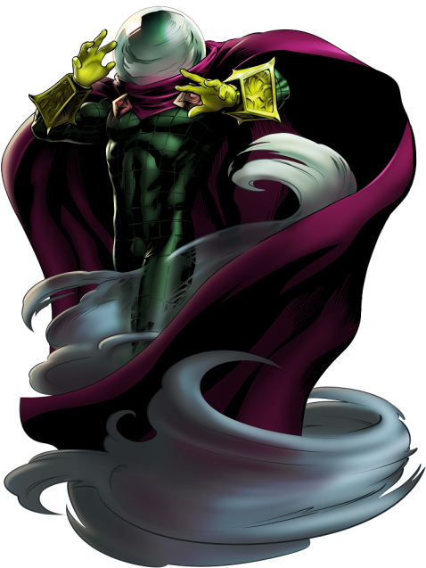 Mysterio - Spider Man Far From Home Mysterio First Look (494x640), Png Download
