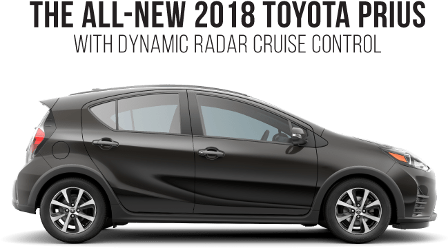 Notifies You And Brakes Are Applied - Toyota Prius (850x400), Png Download