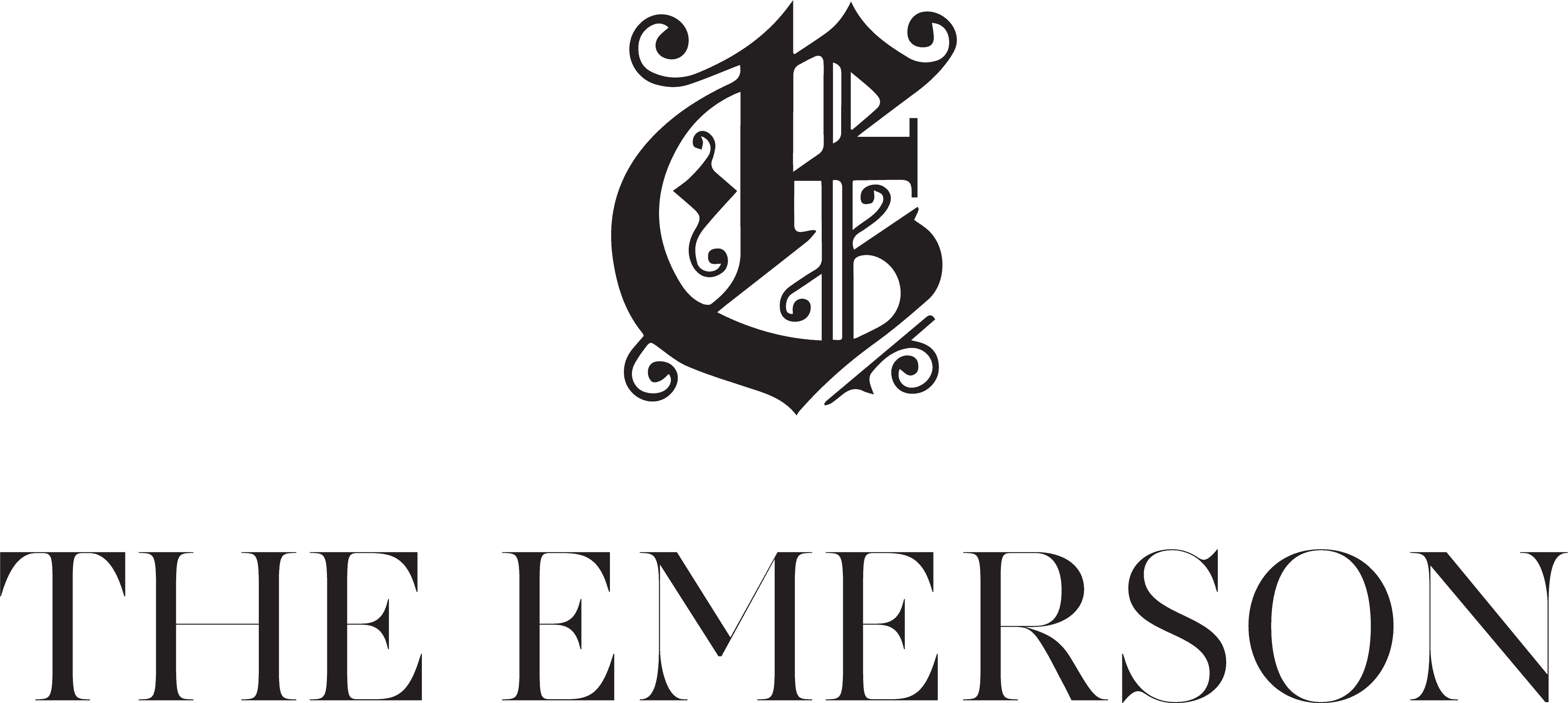The Emerson Logo (3702x1660), Png Download