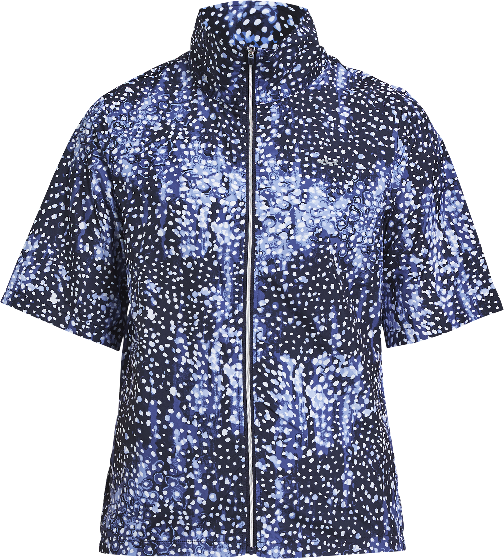 Pocket Wind Short Sleve, Navy Dot, , Hi-res - Active Shirt (2220x3000), Png Download
