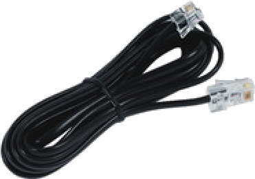 4 Conductor Line Cord Black - Usb Cable (600x600), Png Download