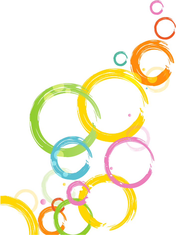 Abstract Circle Cartoon Colorful Png Image High Quality - Disk (847x1069), Png Download