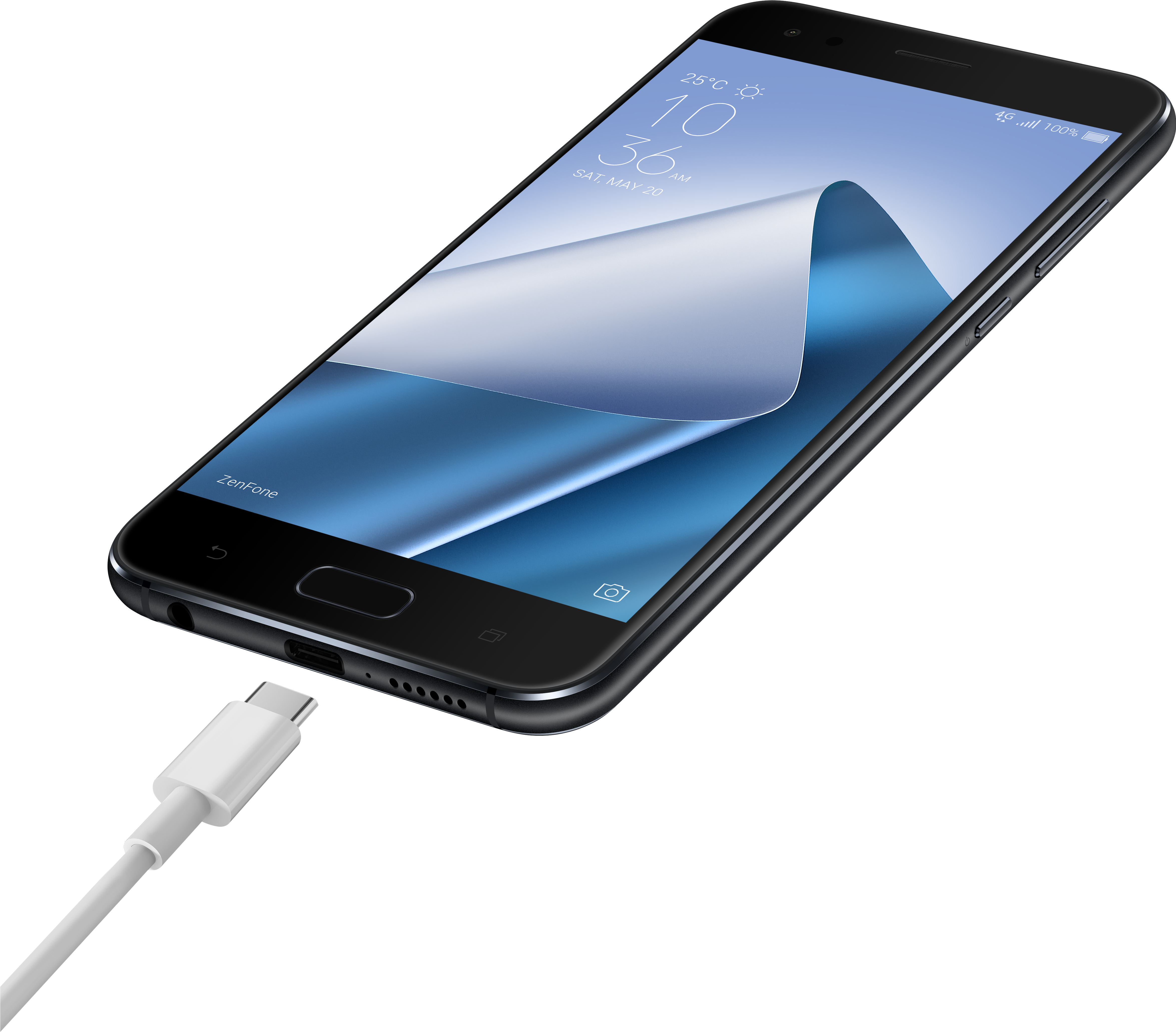 With The Asus Usb C ™ Cable You Can Easily Charge Your - Asus Zenfone 4 (ze554kl) (4998x5953), Png Download