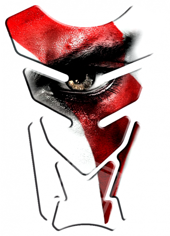 Adesivo Protetor De Tanque God Of War Kratos - God Of War 3 (800x800), Png Download