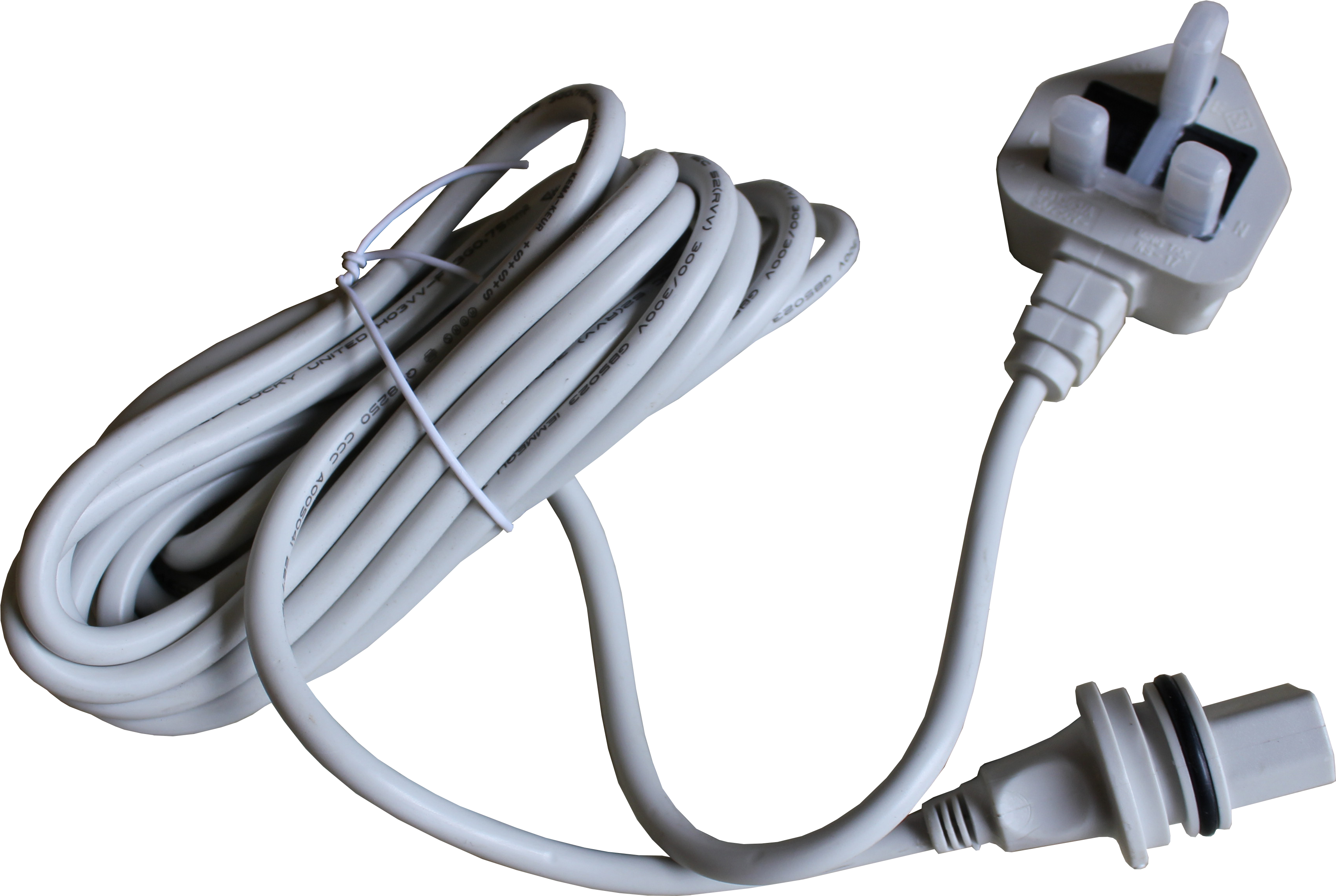 Seud-c 4m Uk Mains Lead - Cable (3616x3616), Png Download