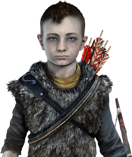 Kratos - God Of War 4 Characters (735x626), Png Download