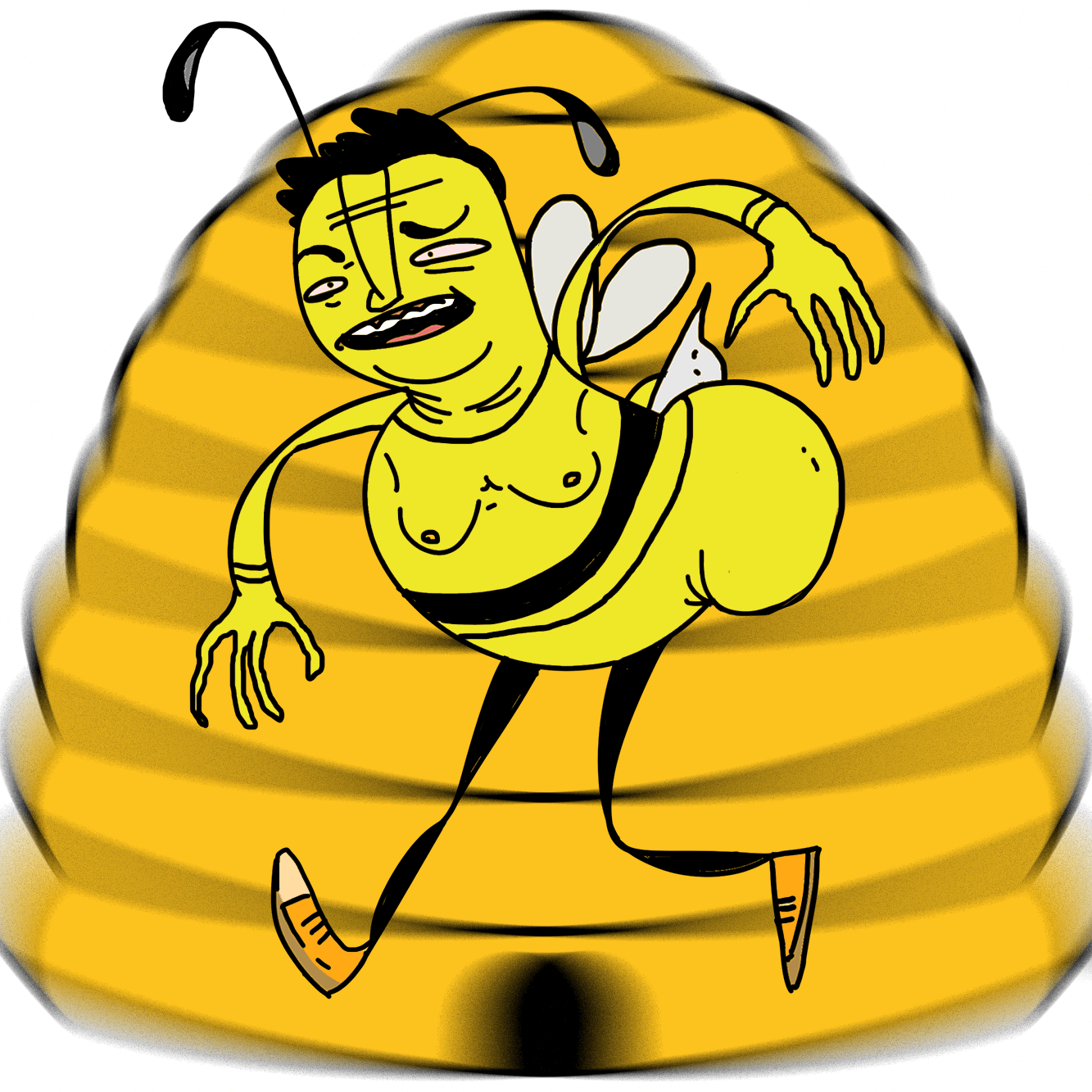 Barry Bee Benson (1333x1333), Png Download