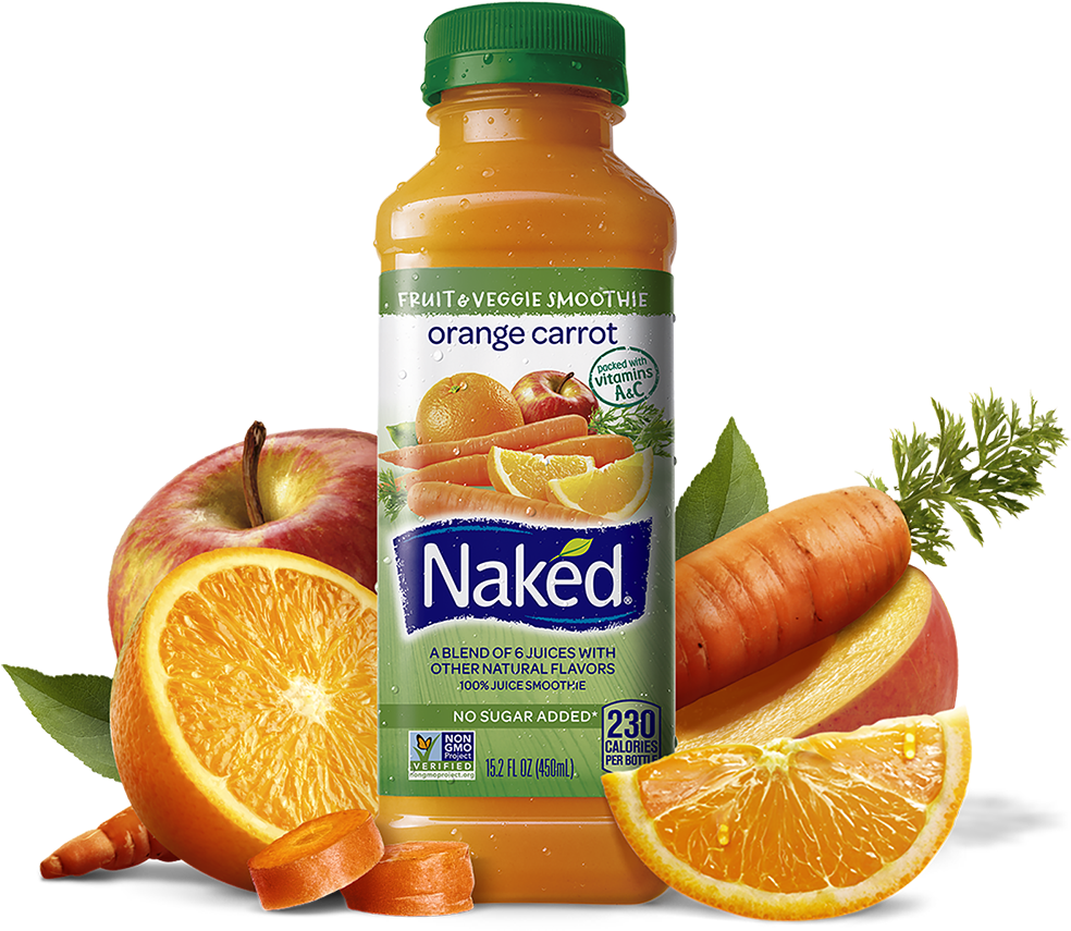 Orange Carrot Naked (1063x1000), Png Download