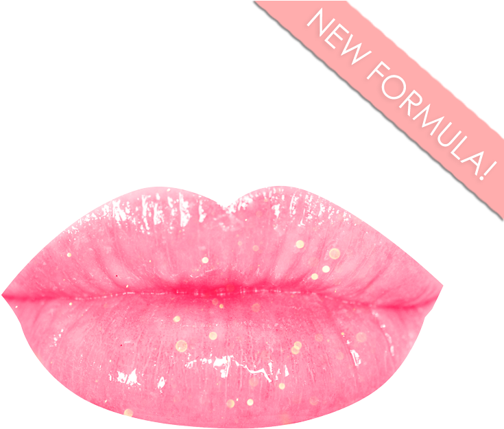 Glossy Boss Lip Gloss In Shade Poodle Pink - Glossy Lips Png (800x814), Png Download