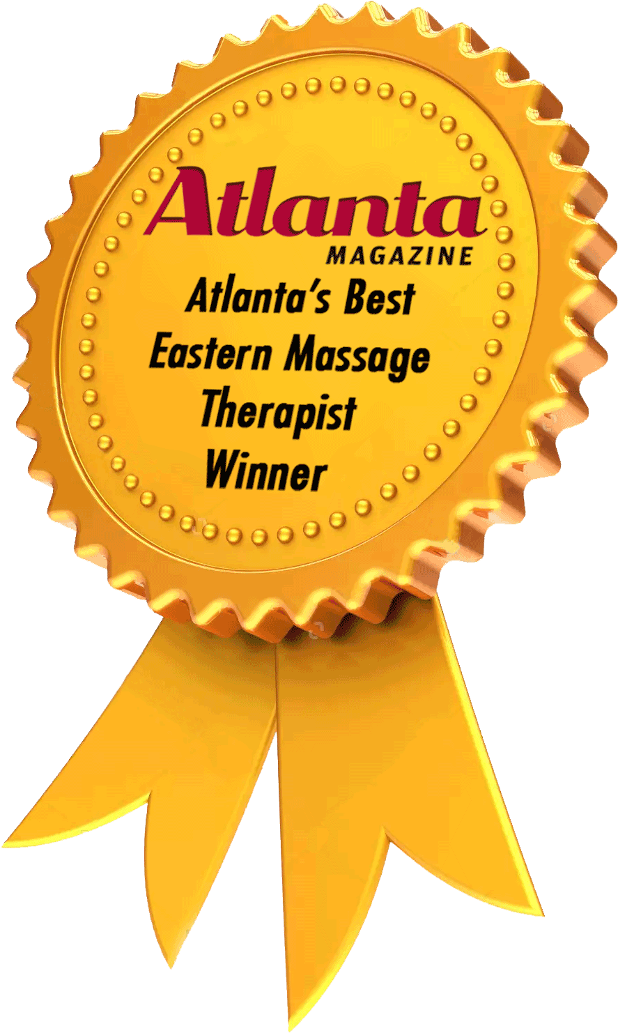 Atlanta Magazine Winner Ribbon - Stock Photography (915x1496), Png Download