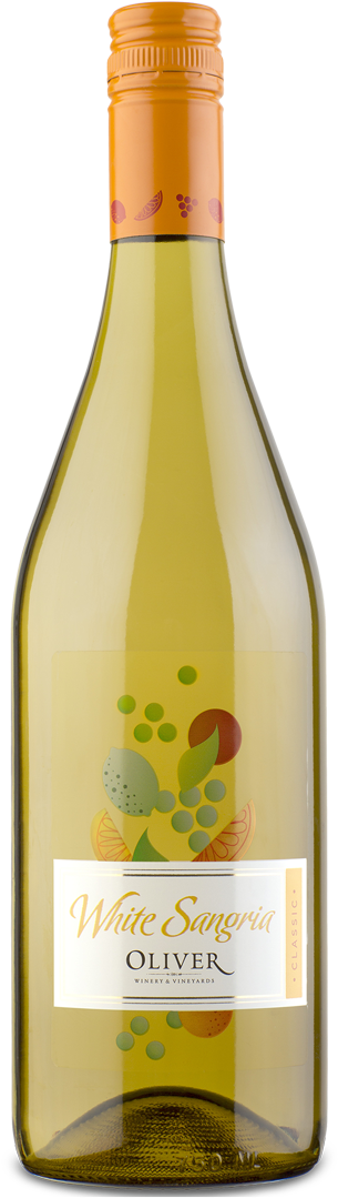 White Sangria Classic - White Wine Sangria Bottle (321x1110), Png Download