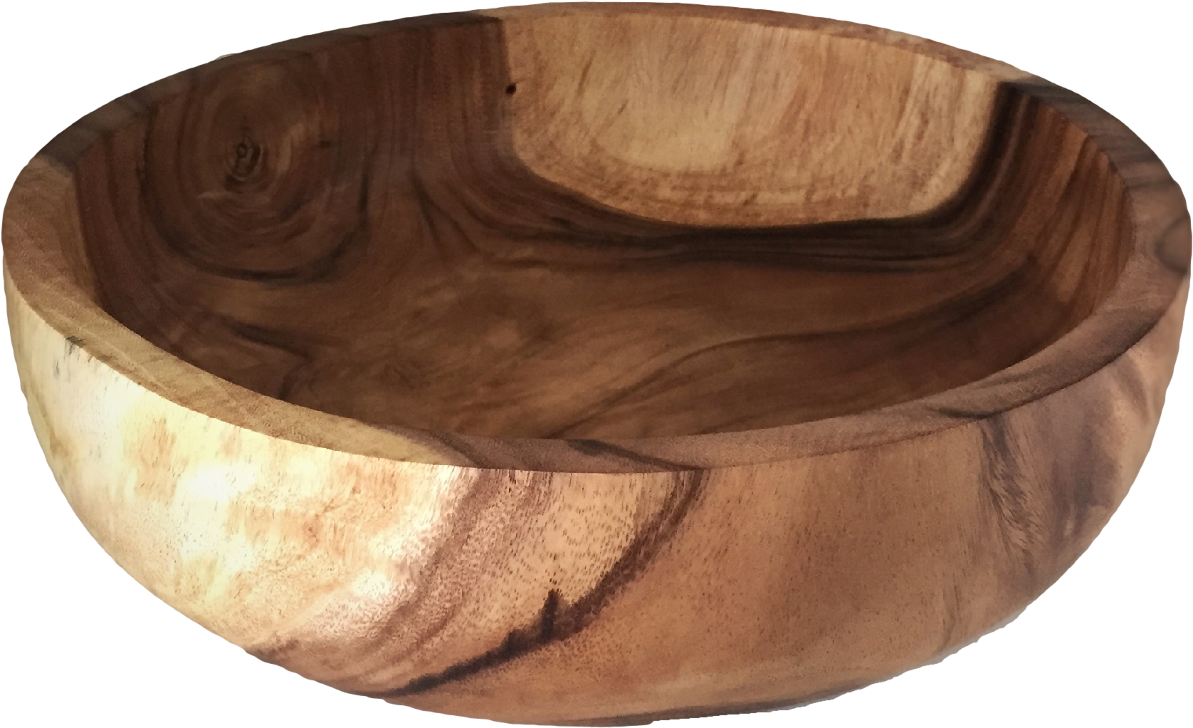 Wooden Bowl 38cm V=1527128186 - Coffee Table (2048x2048), Png Download