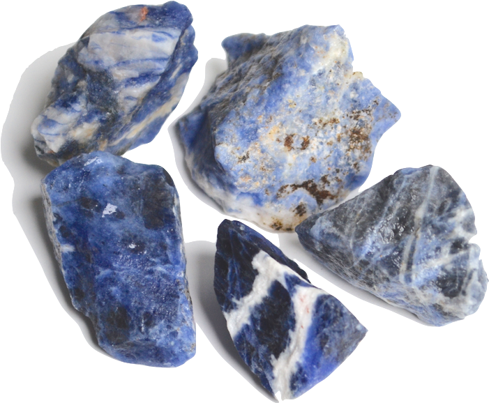 Blue Mineral (730x628), Png Download