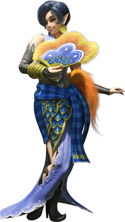 Seen As A Pretty Girl And Now She Is In Full Bikini - モンハン Xx 酒場 の 看板 娘 (422x804), Png Download