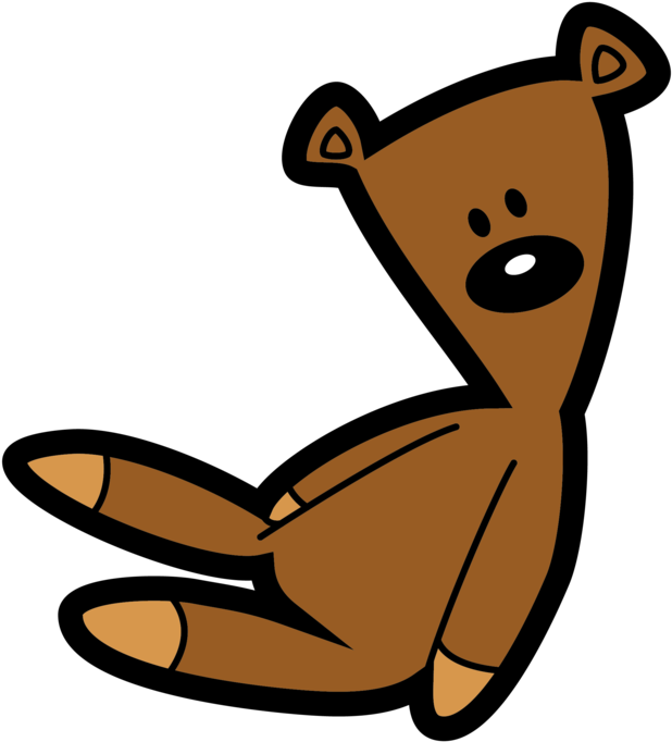 Cat Drawing Cartoon For Kids - Mr Bean Animated Teddy (618x682), Png Download